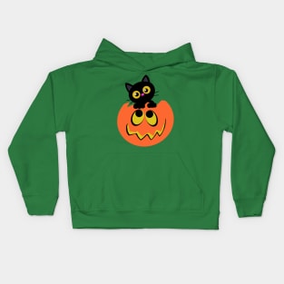 baby  kitty halloween Kids Hoodie